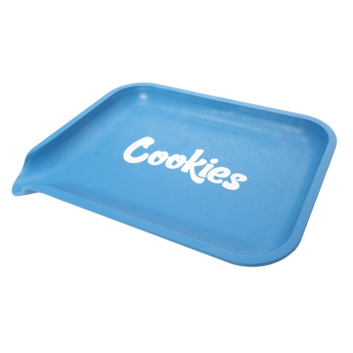 Cookies Hemp Rolling Tray by Santa Cruz Shredder - (Blue)
