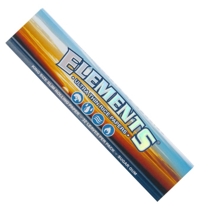 Elements King Size Ultra-Thin Rice Rolling Papers